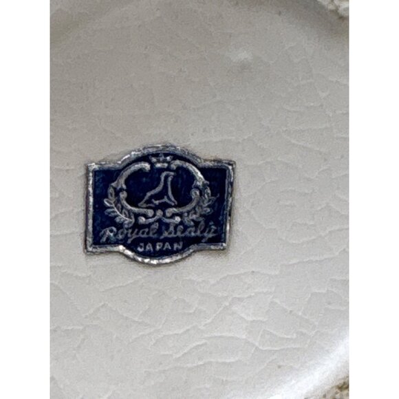 Vintage Royal Sealy Japan Ceramic Oil & Vinegar Decanter 1960s Farmer and Wife - Picture 5 of 11